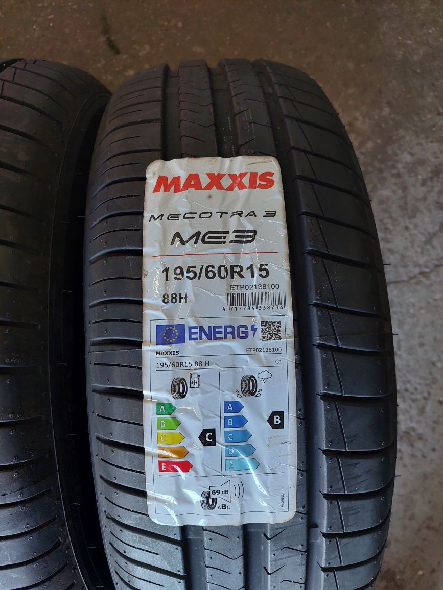 195/60r15 Maxxis 4szt Nowe