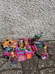 Polly Pocket carro + limusina + acessórios