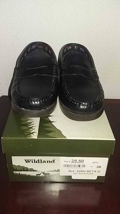 Sapatos Wildland azul escuro 36