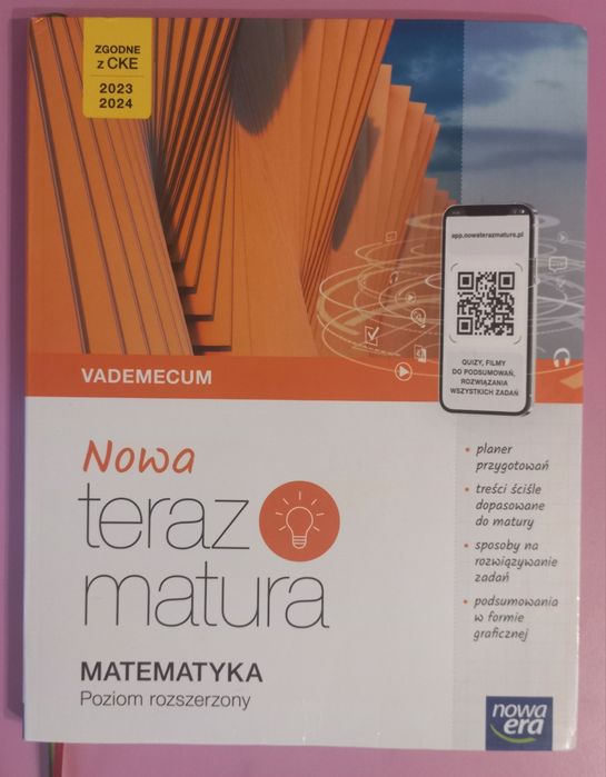 Vademecum. Nowa teraz matura. Matematyka. Poziom rozszerzony