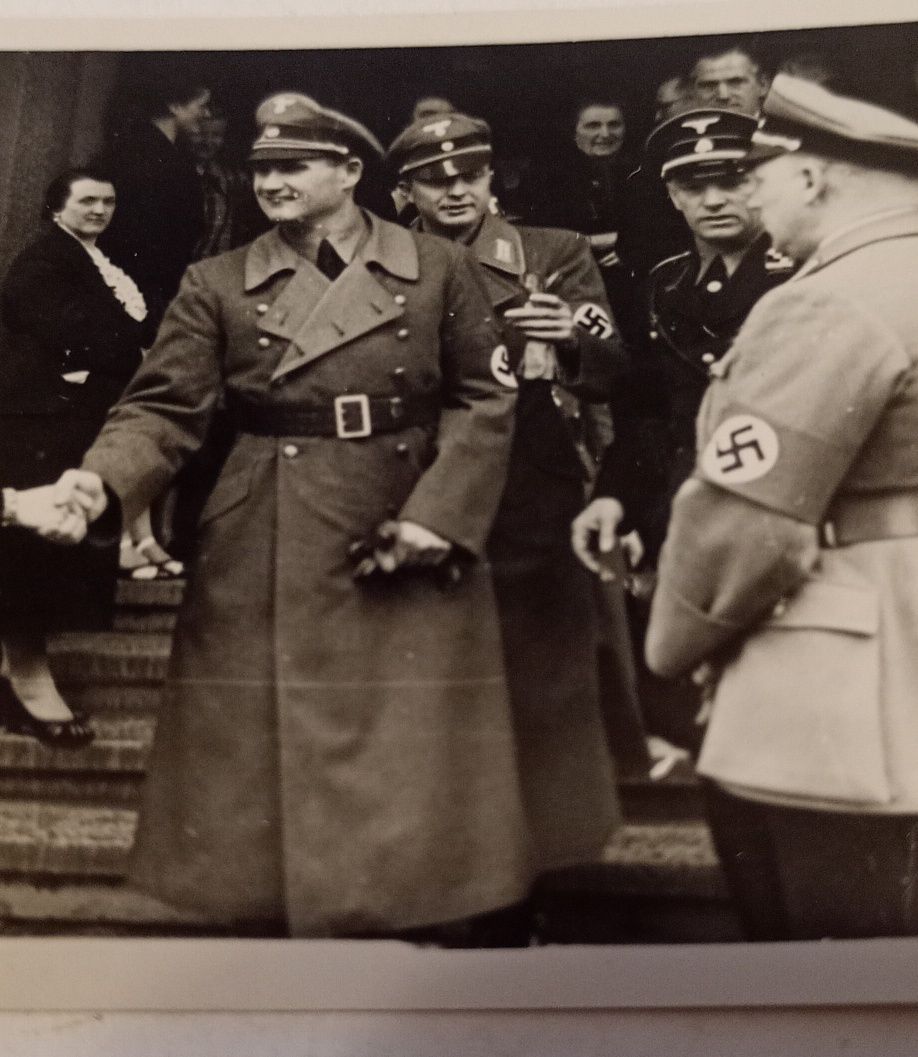 Militaria de Trincheira foto III Reich Rudolf Hess