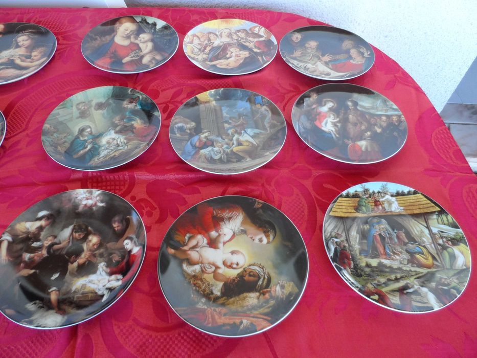 Pratinhos decorativos de Natal