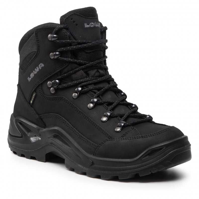 Lowa Renegade GTX Mid Deep Black 0998 Туристические ботинки, 45 размер