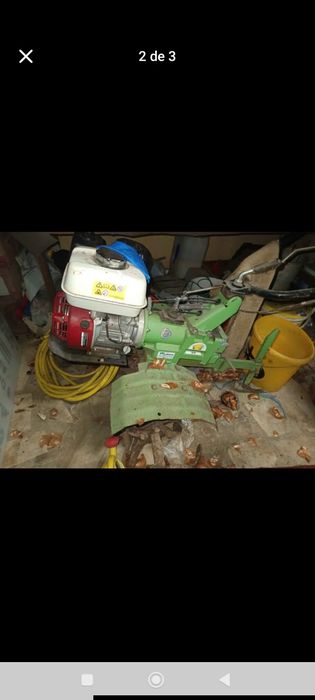 Motocultivador com motor honda
