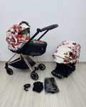 Cybex Mios 4.0 Spring Blossom коляска 2в1 Сайбекс Міос