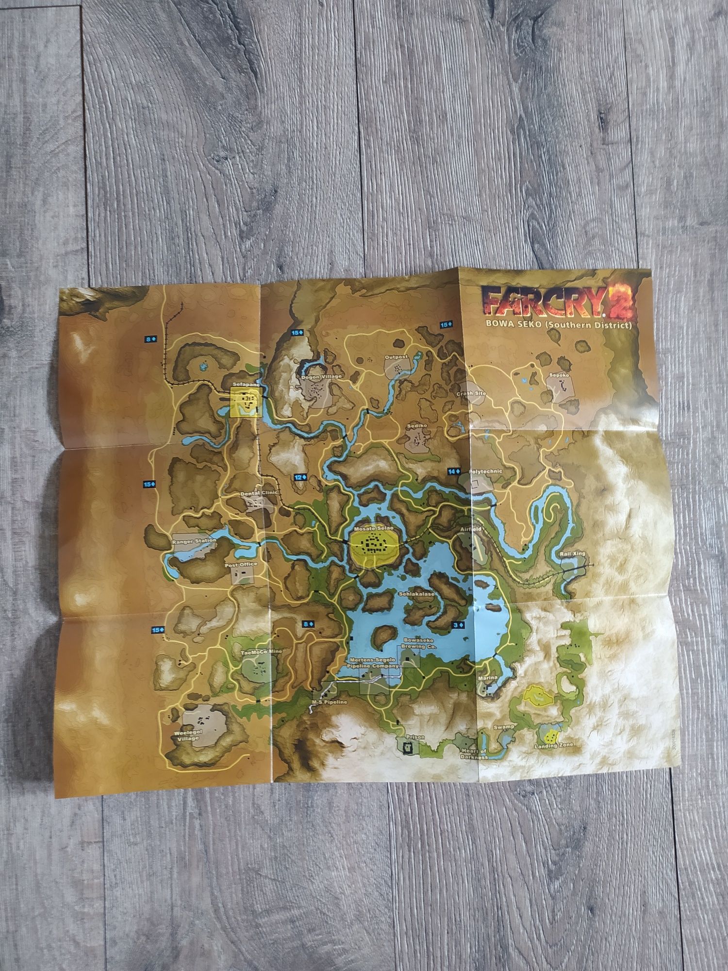 Mapa plakat Farcry 2 PS3 Wysyłka