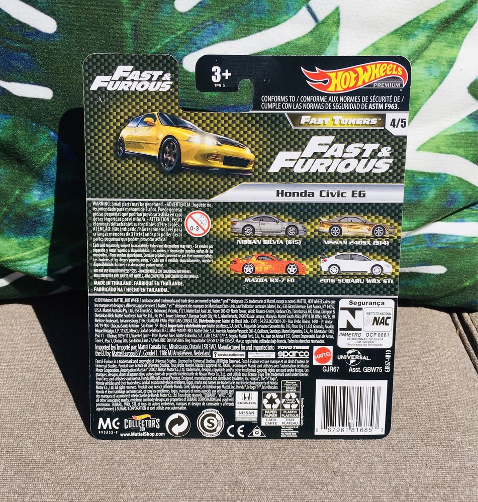 Hot Wheels Premium Fast & Furious Honda Civic