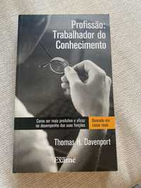 Livro “profissão: trabalhador do conhecimento”