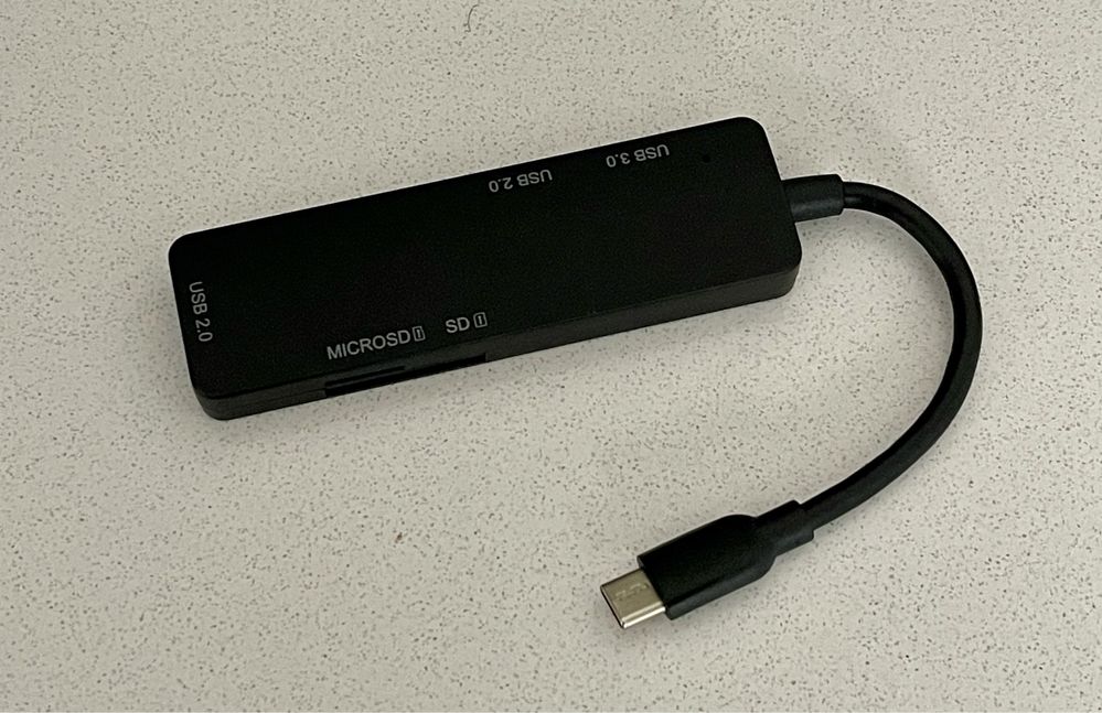 USB Tipo C HUB Splitter - novo