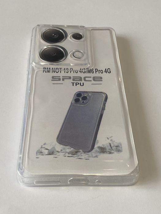 Чехол Xiaomi Redmi Note 14S / Note 13 Pro 4G Прозорий Протиударний