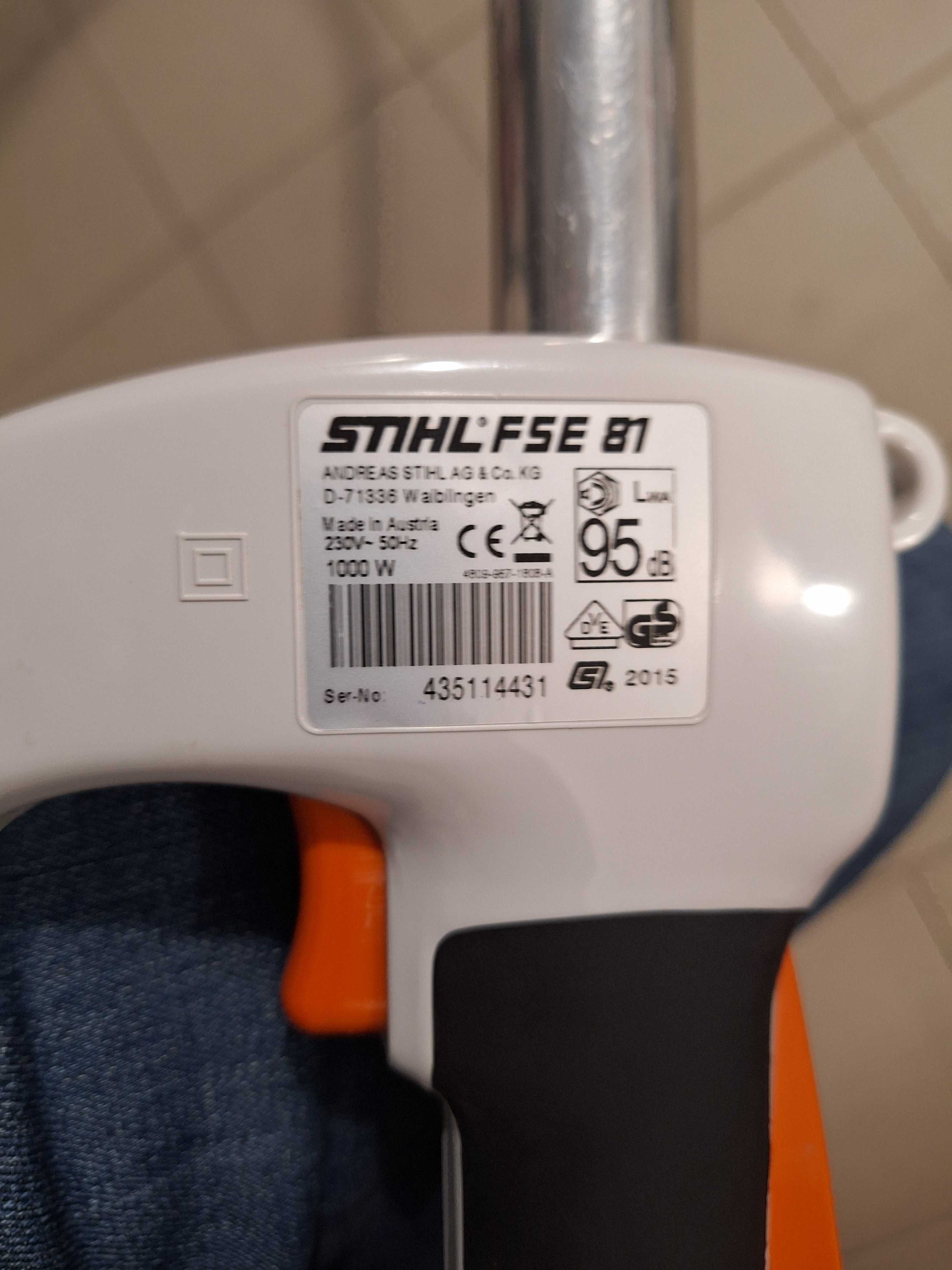 STIHL Kosa Elektryczna Podkaszarka FSE81 1000W