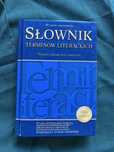 Słownik terminów literackich wydanie kieszonkowe twarda oprawa