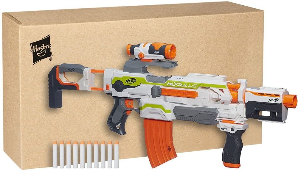 Нерф Модулус Новый Оригинал nerf Modulus ECS-10 + 20 доп пуль