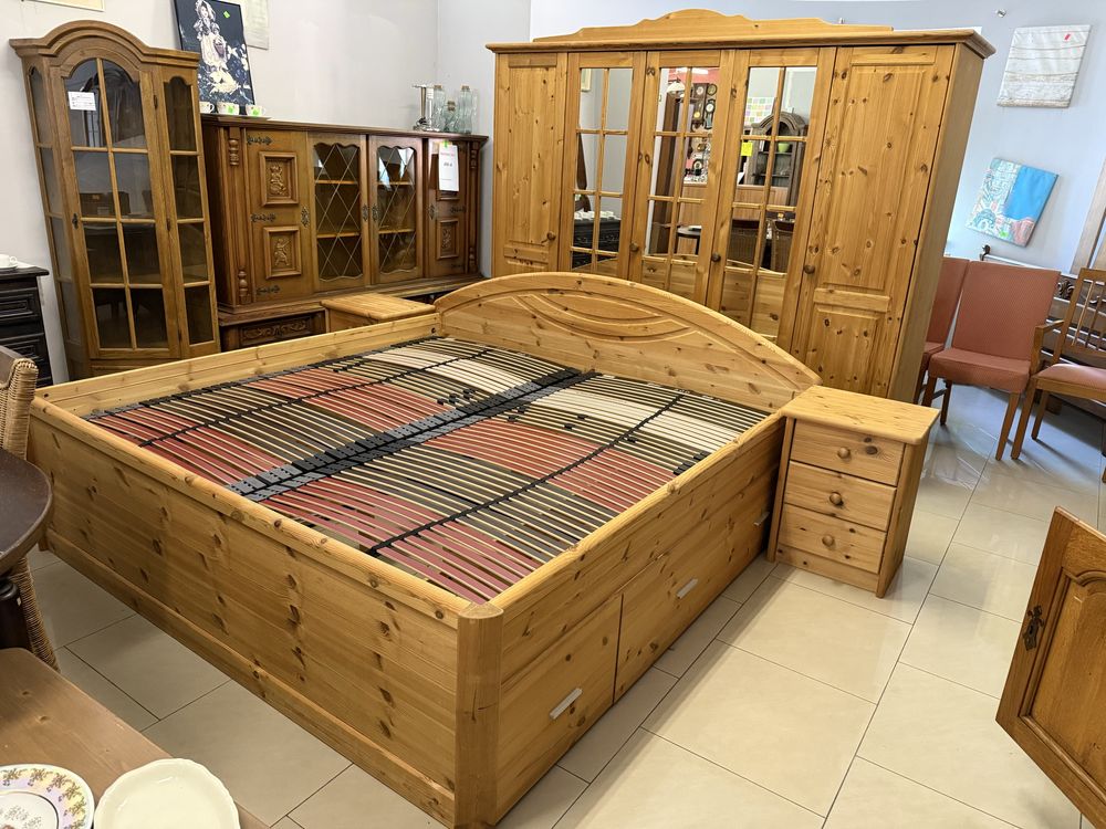 Komplet mebli do stpialni z Holandii drewnany !