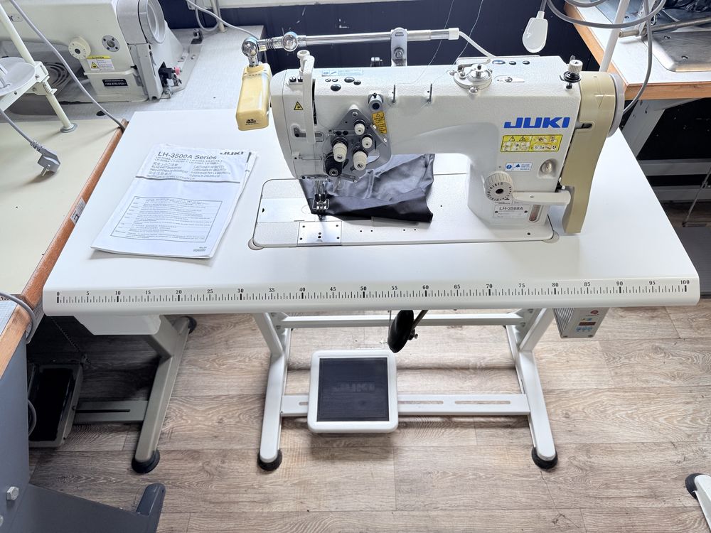 Dwuigłówka Juki LH-3568A wyłączanie igieł 6.4mm Servo 230V 2019r