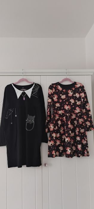 Sukienka H&M 140 /146 Wednesday