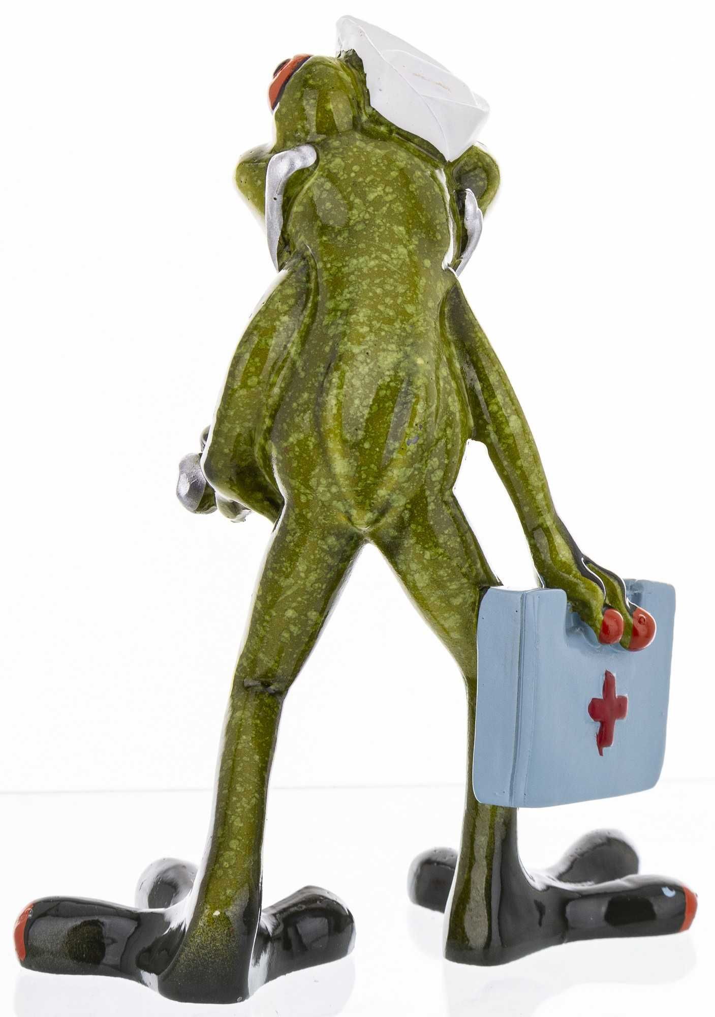 Figurka żaba pielęgniarka lekarz na prezent