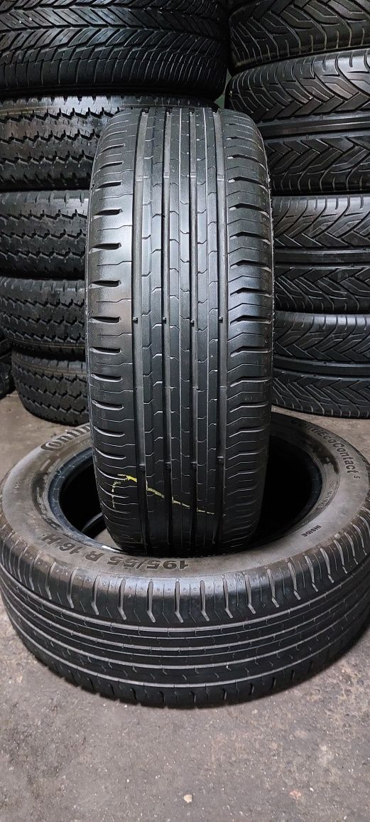 Пара летних шин Continental Conti Eco Contact 5 195/55 R16 195 55 16