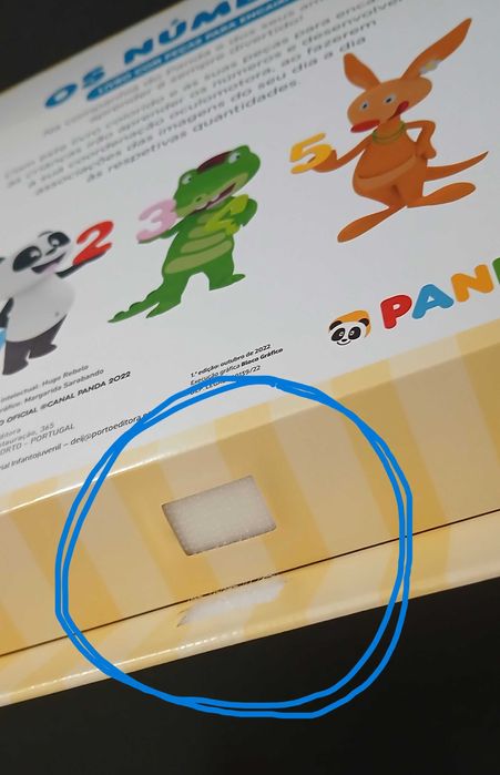 Canal Panda - Os Números - Com peças para encaixar (artigo novo)