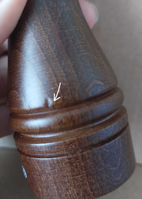 De Buyer Java 14cm Ciemnobrązowy Młynek Do Przypraw Ziół