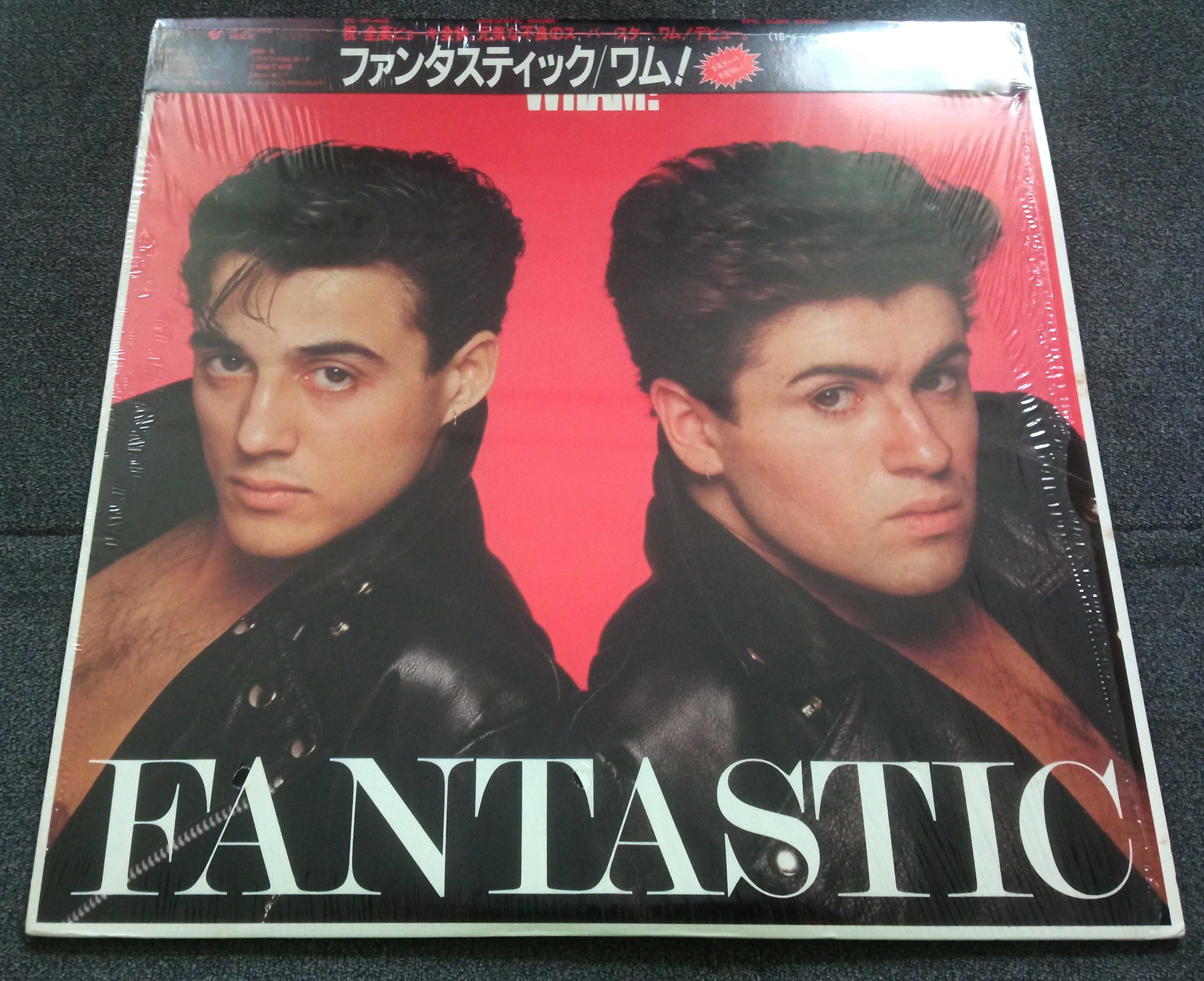 wham George Michael Fantastic 1press winyl 1983 Japan Obi