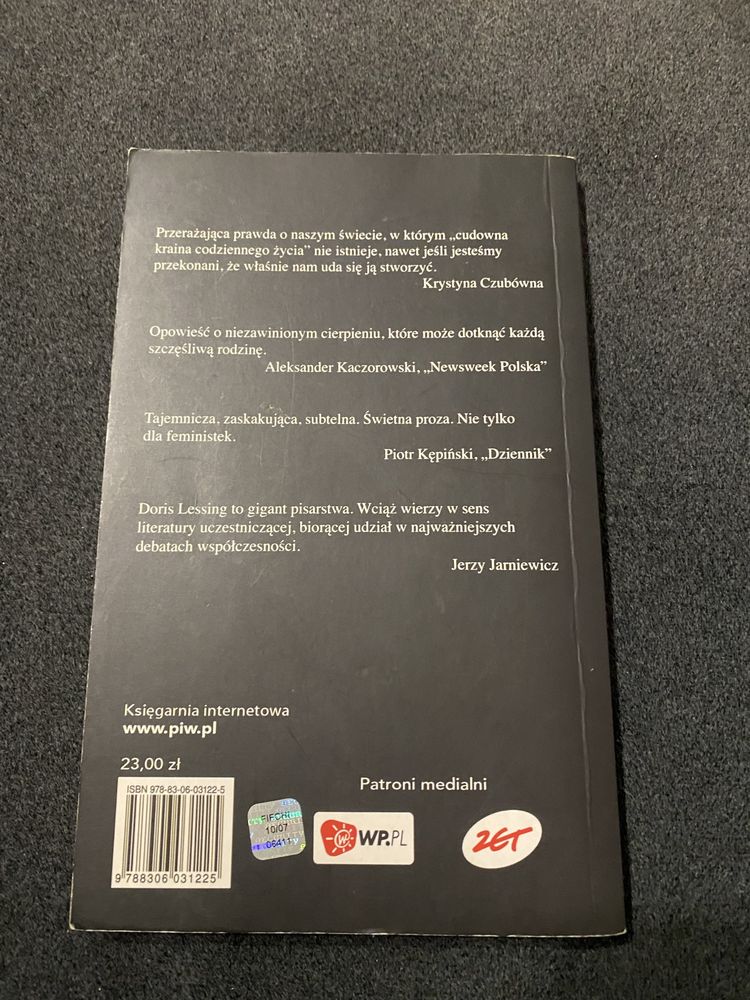 Książka Piąte dziecko   Doris Lessing
