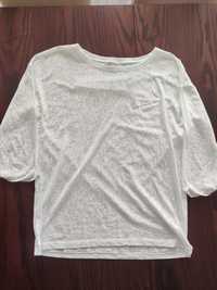 Biała elegancka bluzka cienka M