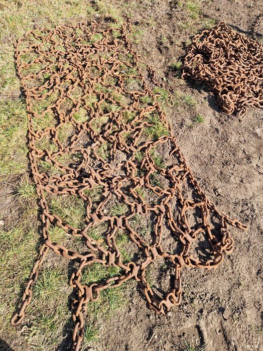 Łańcuchy na harwester lub forwarder