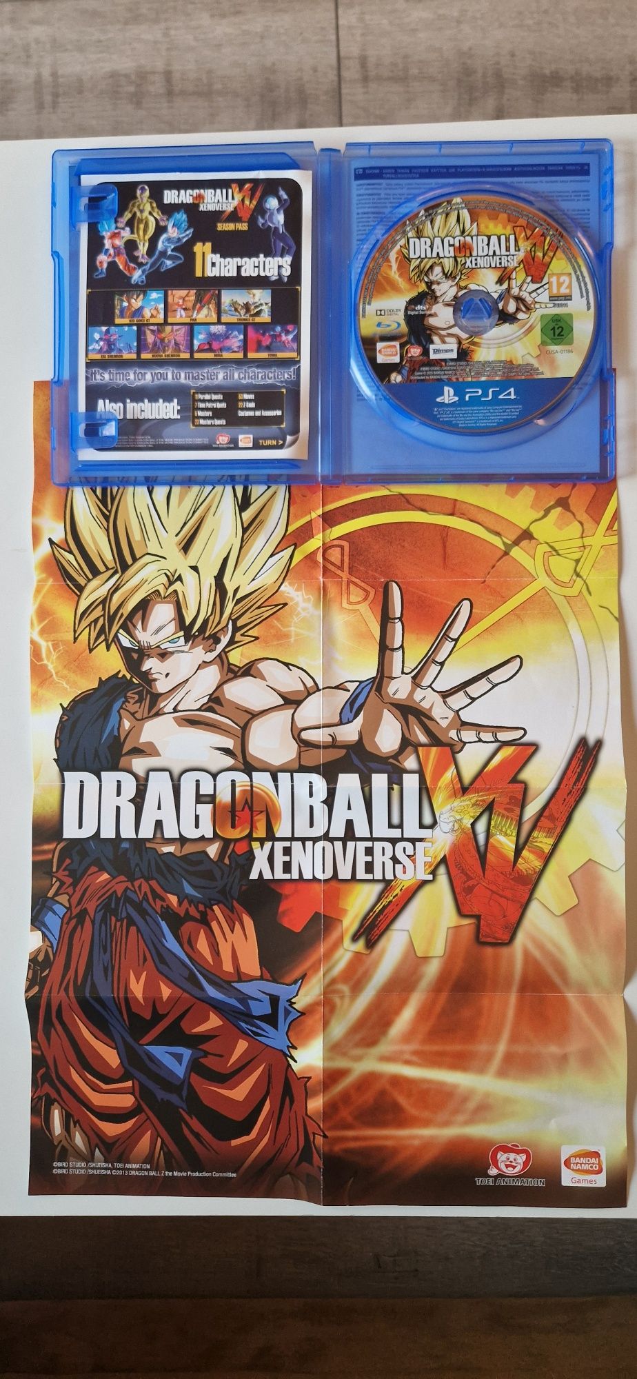 DragonBall Xenoverse XV PS 4 PLAKAT