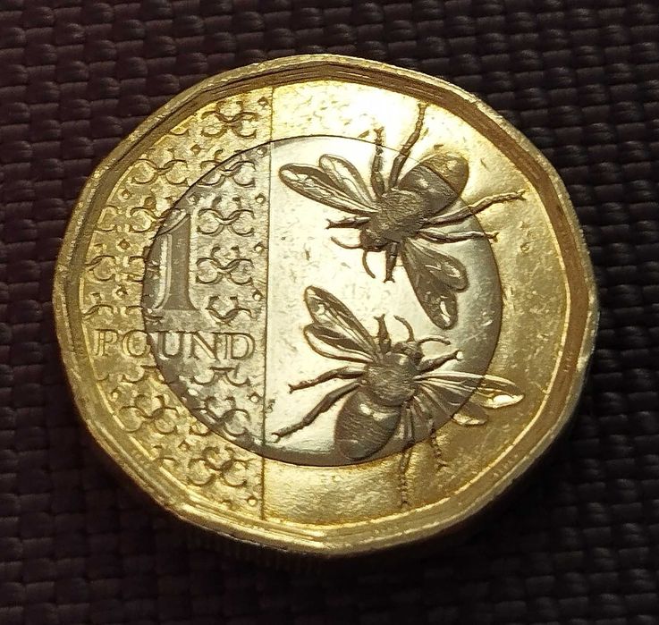 Монета Велика Британія 1 фунт, 2023 р.