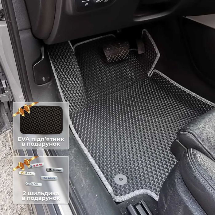 ЕВА! коврики в авто, 3д коври, у багажник, з бортиками, eva, єва