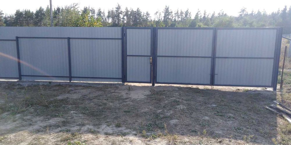 НЕДОРОГО СВАЇ фундамент під каркасний будинок, забори, ворота
