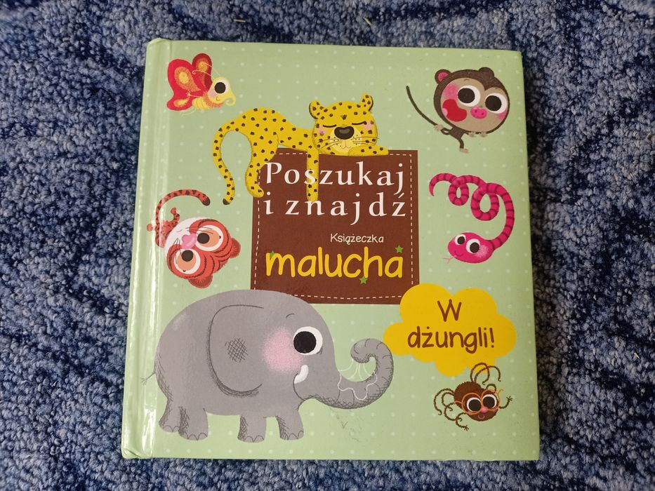 Poszukaj i znajdź w dżungli książeczka malucha