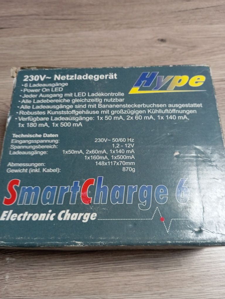Prostownik-ładowarka Hype Smartcharge6