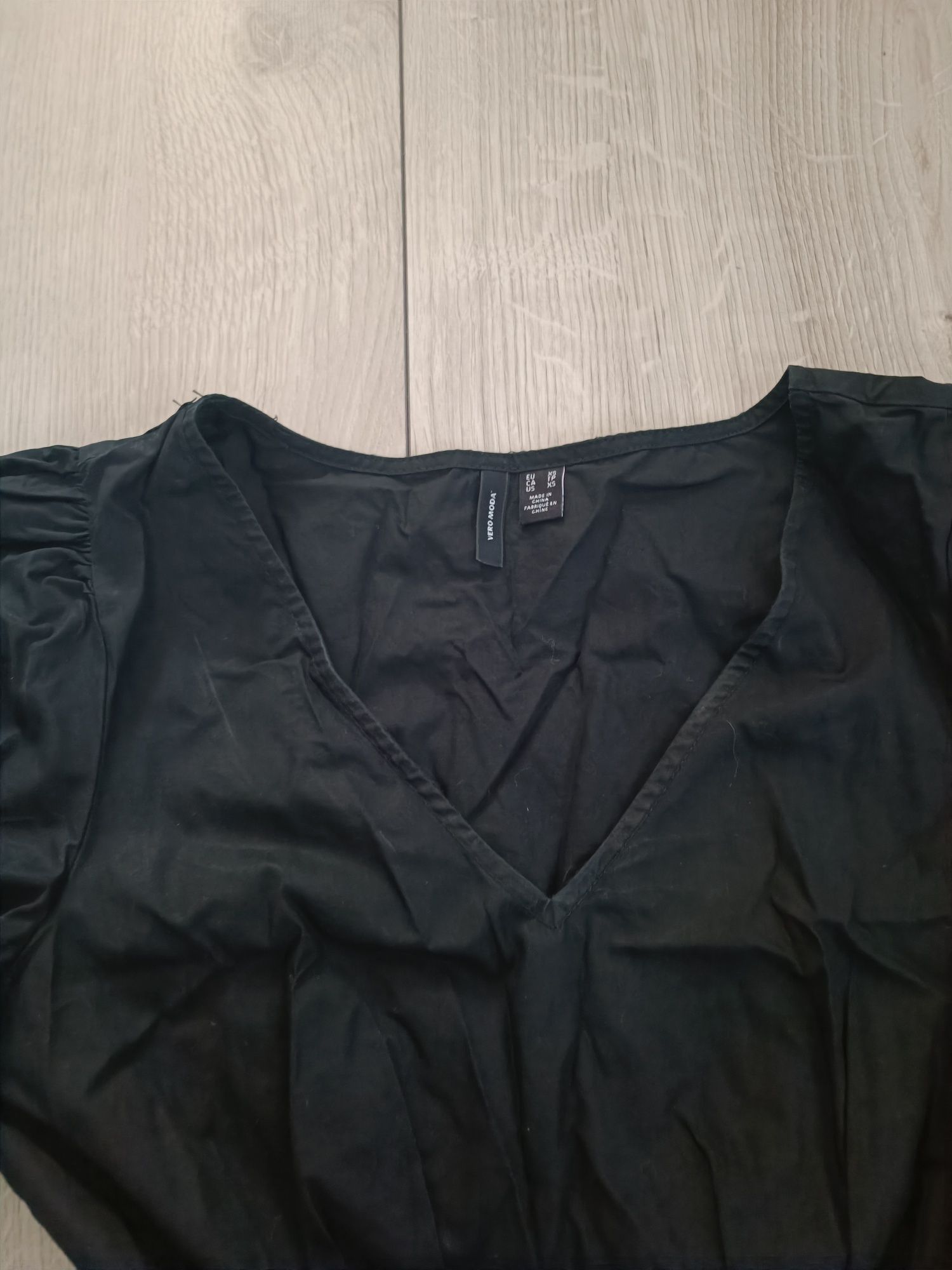 Czarna sukienka damska Vero moda r.XS