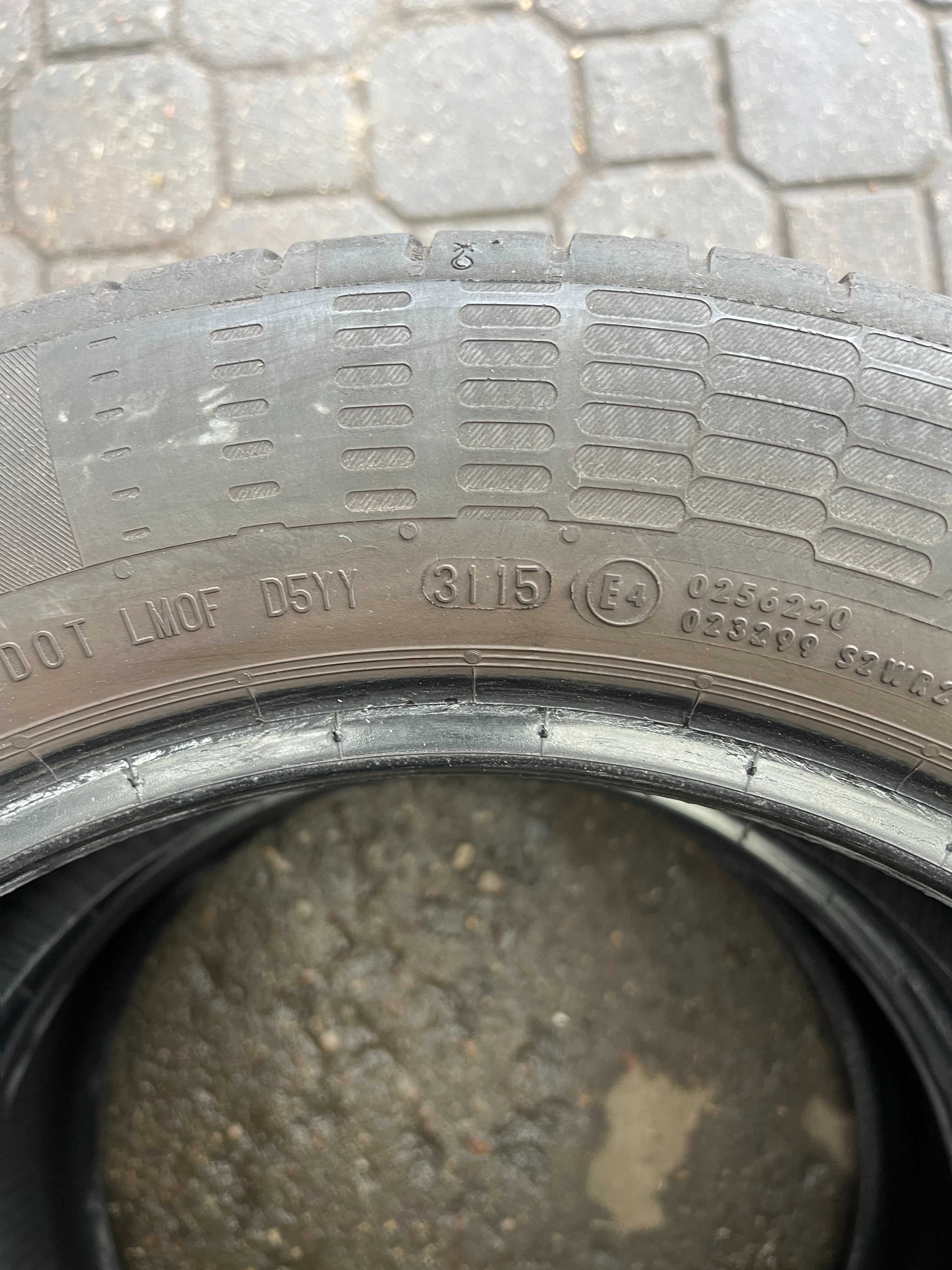 205/55r16 continental opony letnie 4 szt bieznik 6,5mm