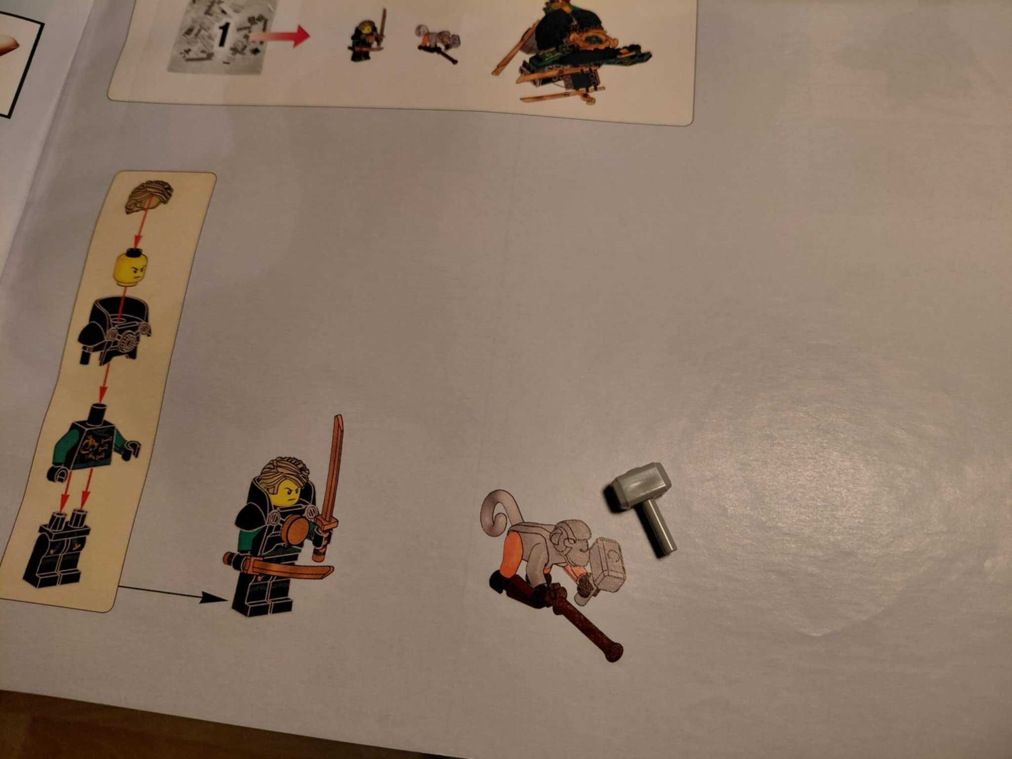 LEGO Ninjago #70605 Twierdza Nieszczęścia kompletny z instrukcją