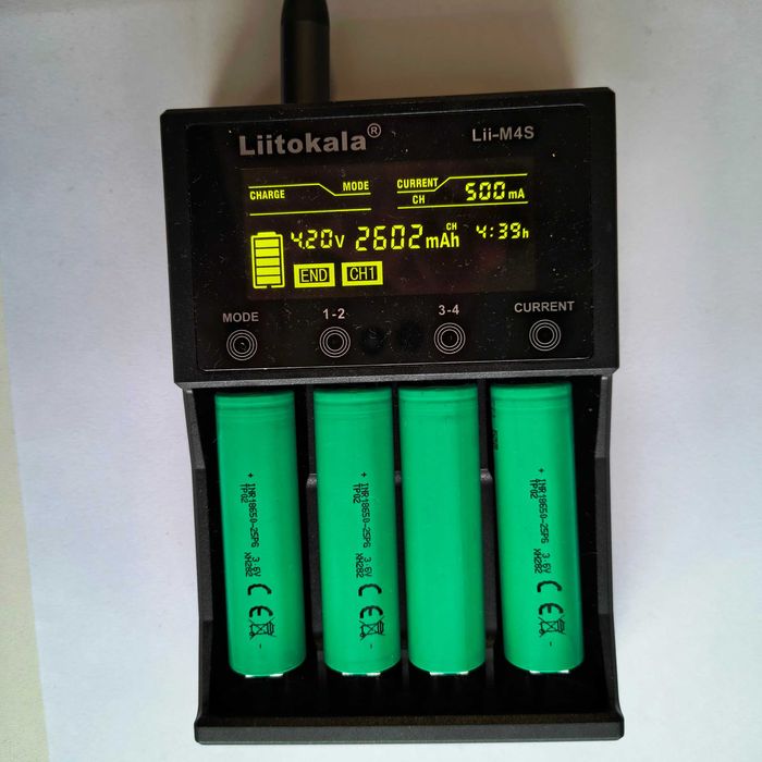 Аккумулятор высокотоковый 2500mAh 20А для инструментов INR 18650 25P
