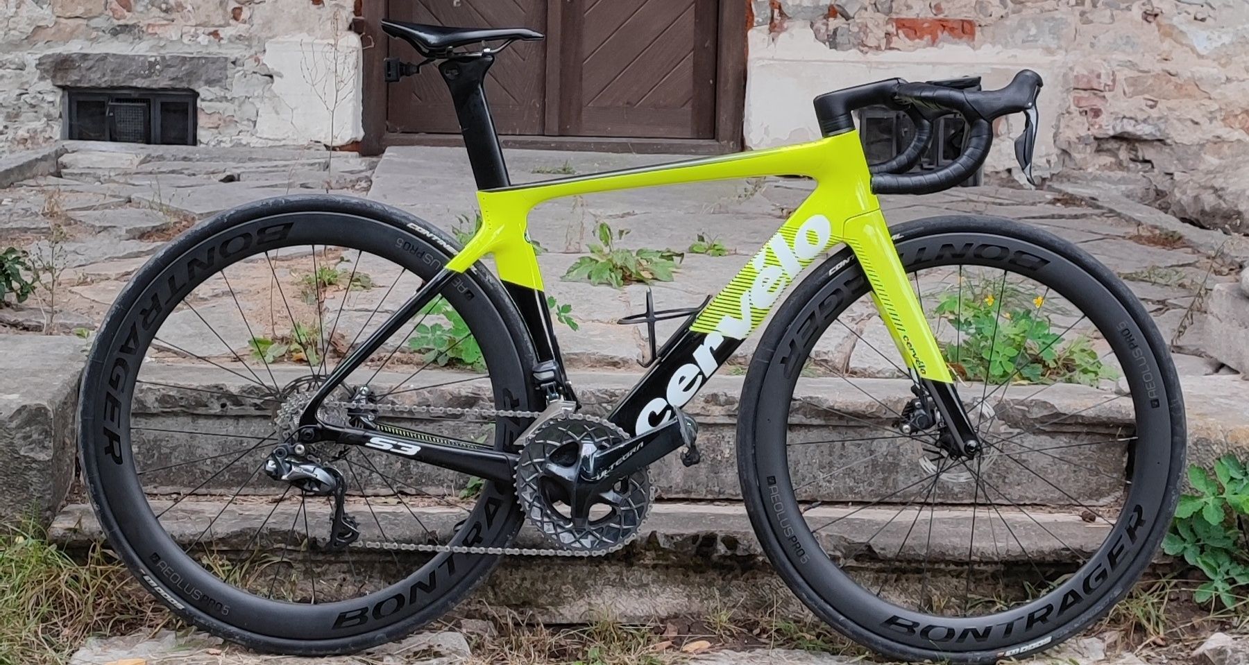 Rower szosowy cervelo S3 51 ultegra DI2 Bontrager aeolus