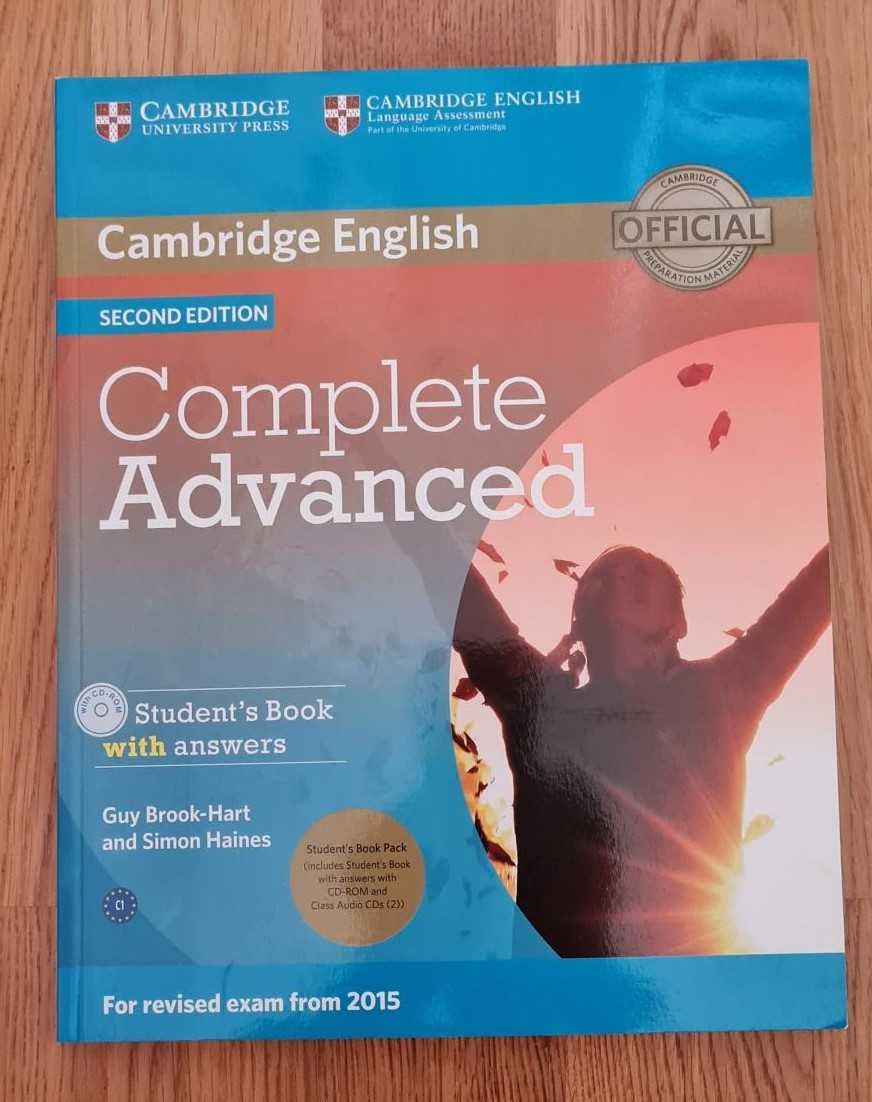 Complete Advanced sb with answers and class CDs podręcznik NOWA