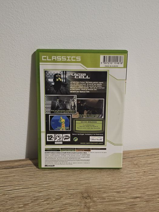 Jogo Xbox Original Splinter Cell com Bonus Disc