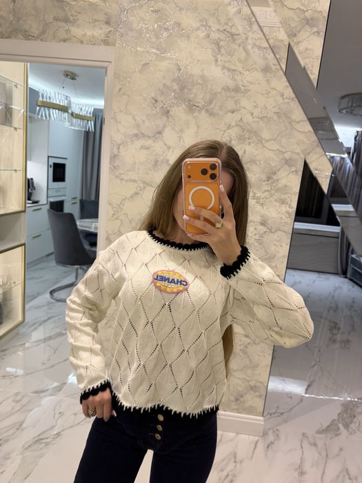 Вязаный свитер Chanel