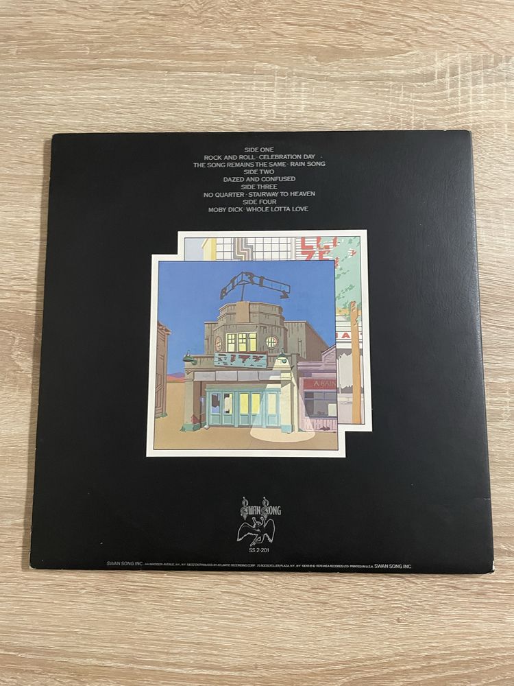 Led zeppelin Soundtrack The song remains USA EX+ 2 LP
