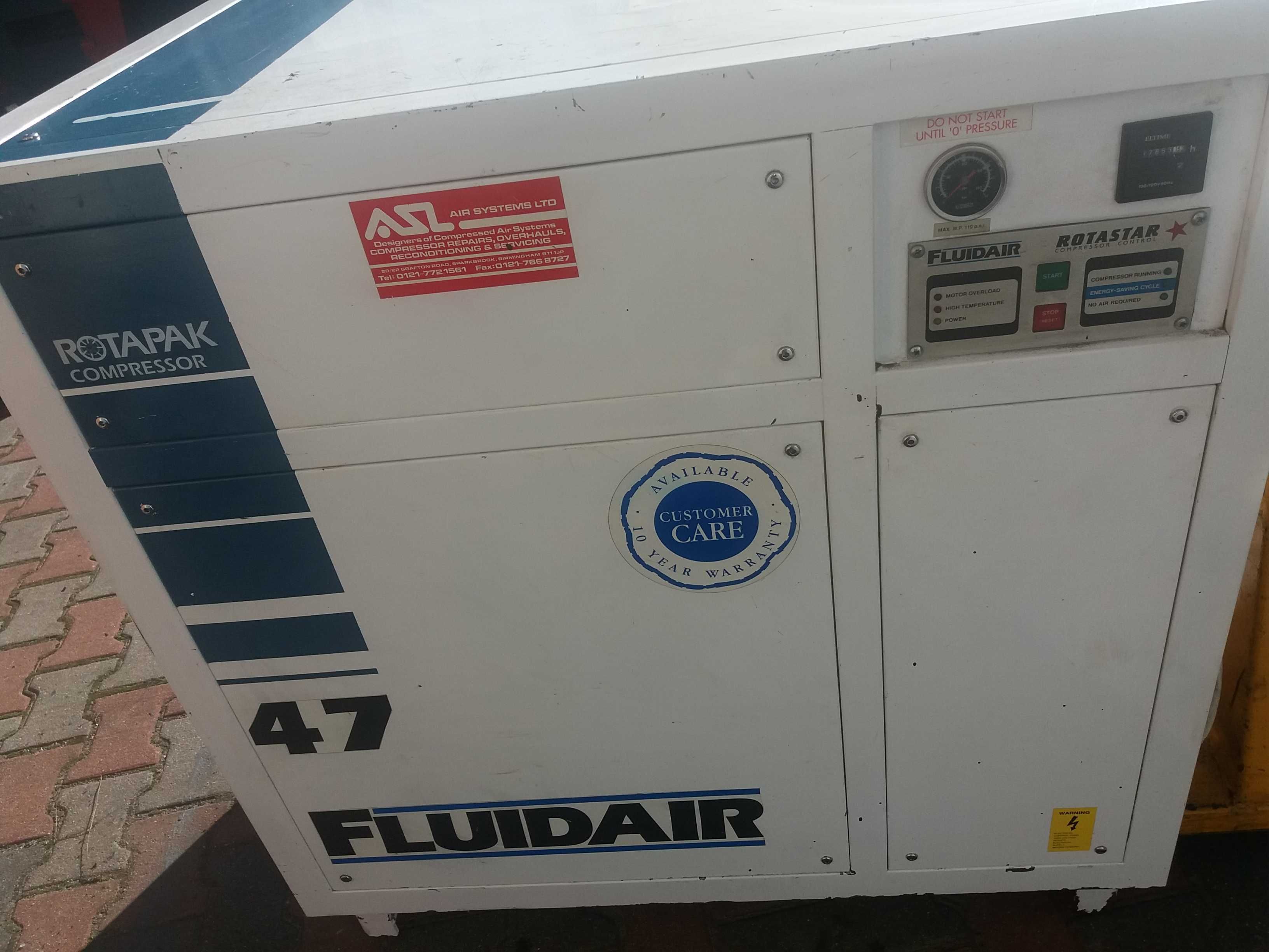 Kompresor sprężarka Atlas Copco LE 7.  200L.