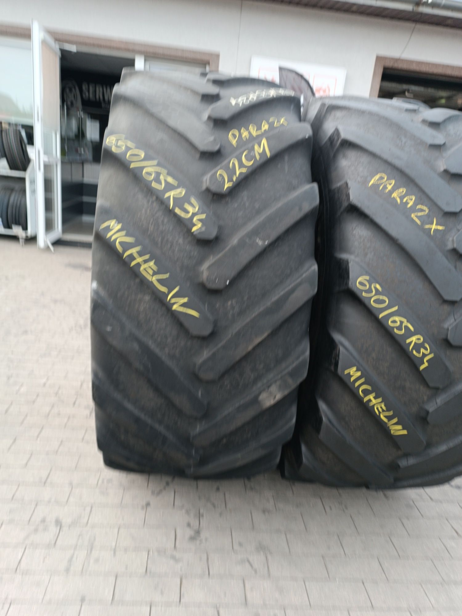 650/65R34 Michelin Axiobib opony rolnicze używane