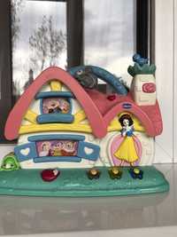 Дитячий будинок білосніжки chicco музична іграшка