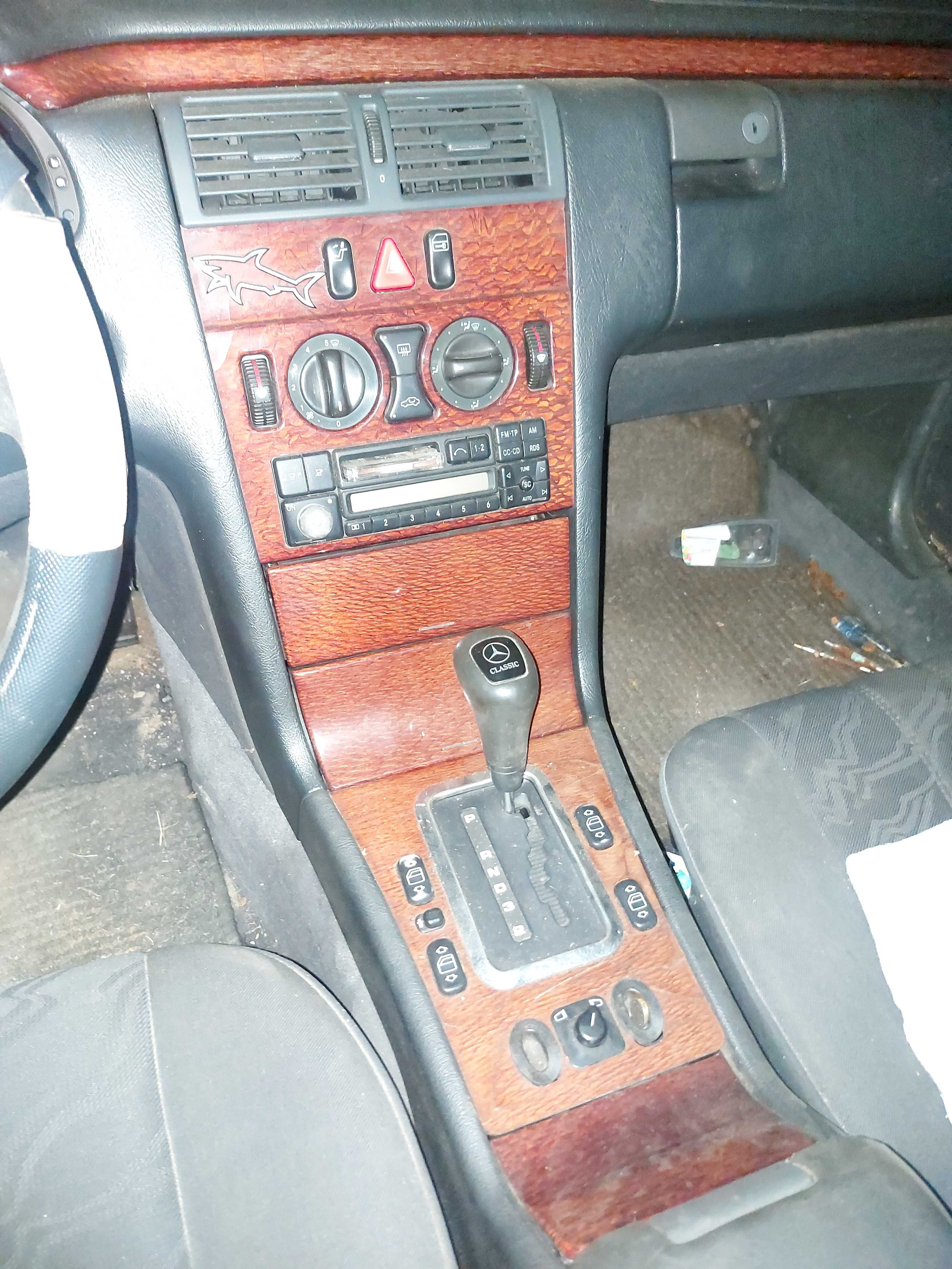 silnik wraz ze skrzynią automat mercedes W210 2,2 d plus dodatki