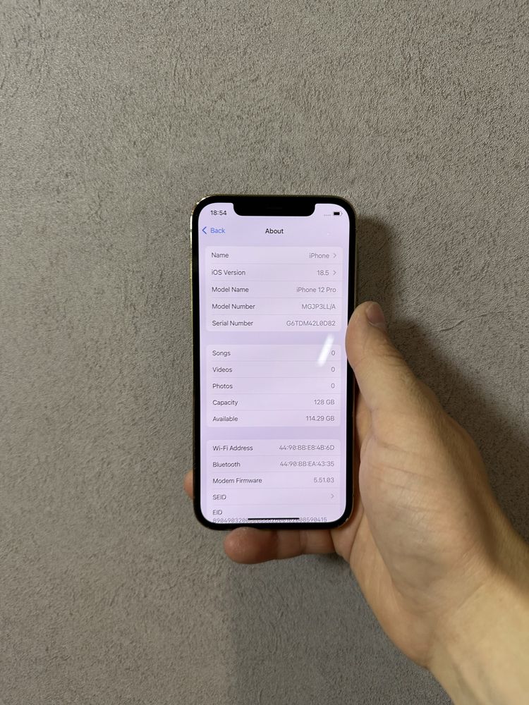 iPhone 12 Pro 128 gb neverlock ideal
