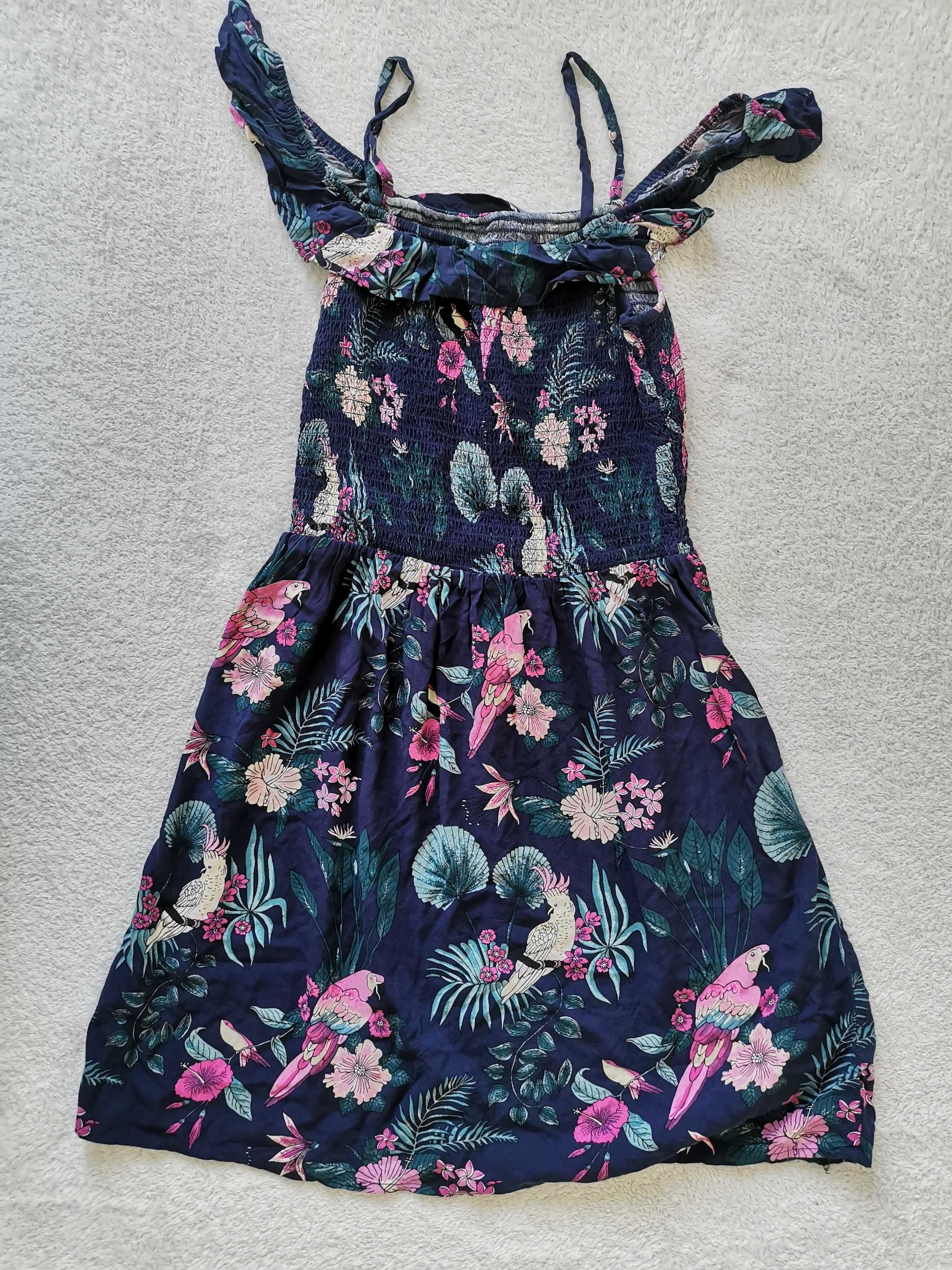 Sukienka urocza na lato, wiskoza H&M
