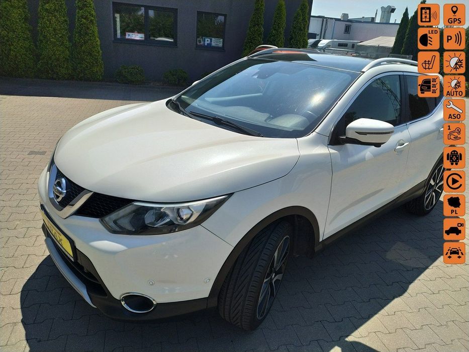 Nissan Qashqai 1.2 DIG-T TEKNA, Krajowy, Bezwypadkowy, Pierwszy właściciel